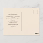 25周年 ハムスターたち お互いに頭がおかしくなる ポストカード (裏面)