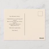 25周年 ハムスターたち お互いをクレイジーにさせる ポストカード (裏面)