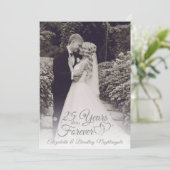 25周年 25年分の愛を永遠に フォト 招待状 (スタンド正面)