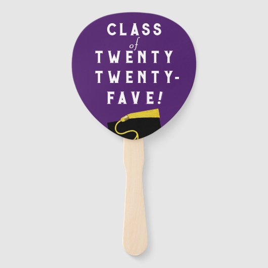 25年の卒業クラス ハンドファン (正面)