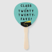 25年の卒業クラス ハンドファン (裏面)