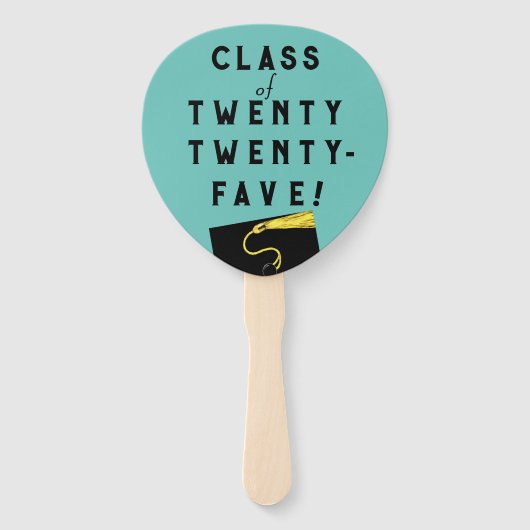 25年の卒業クラス ハンドファン (正面)