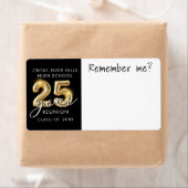 25年クラス懇親会名タグ覚えている ラベル (インサイチュ)