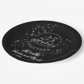 25年シルバーアニバーサリーパーティー ペーパープレート (アングル)