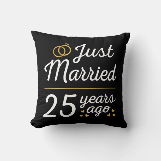 25年前に結婚しました II クッション (正面)