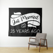 25年前に結婚しました V タペストリー (インサイチュ(横))