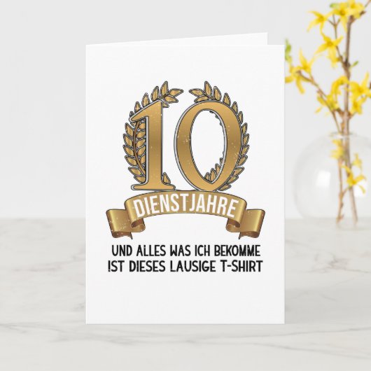 25年勤続 カード (黄色い花)