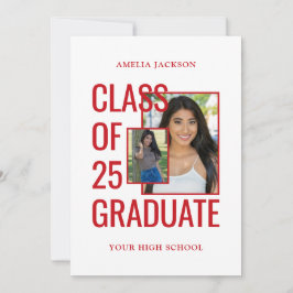 25年度 赤と白の2枚の写真 オープンハウス 招待状