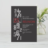 25年懇親会招待状 招待状 (スタンド正面)