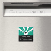 25年目の従業員をパーソナライズ マグネット (インサイチュ (食洗機))