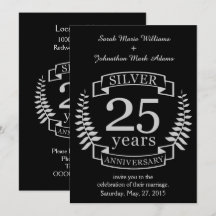 25年目の結婚記念日