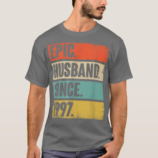 25年結婚以来のアニバーサリーの贈り物 Tシャツ