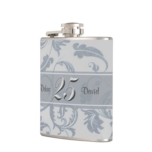 25年結婚記念 フラスク (左)