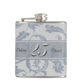 25年結婚記念 フラスク (正面)