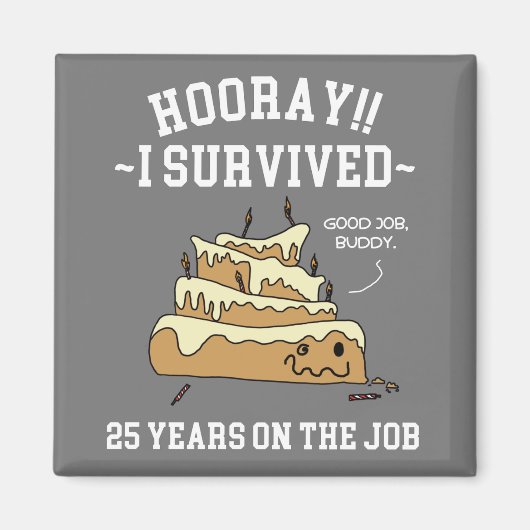 25日25周年記念 マグネット (正面)