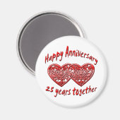 25日。記念日 マグネット (正面/裏面)