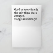 25日/50周年ビーチグリーティングカード1 カード (内部)