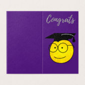 25枚のおめでとうグリッター卒業カード (外部フラット)