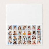 25枚のカードから28枚のフォトコラージュパックを作成 (外部フラット)