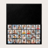 25枚のカードから28枚のフォトコラージュパックを作成 (外部フラット)