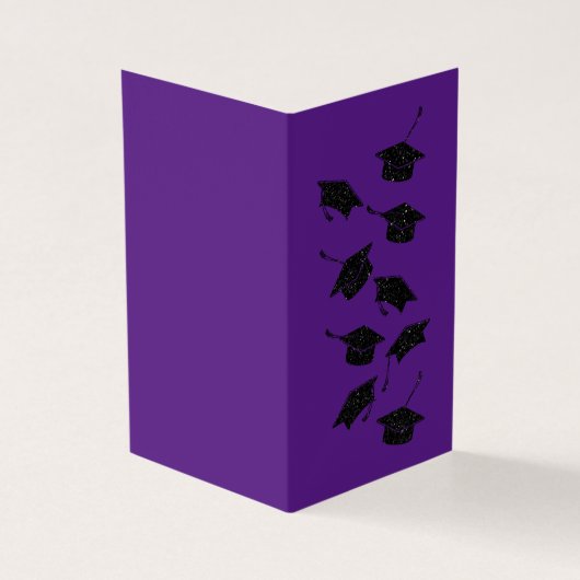 25枚のグリッター卒業カード (外部)