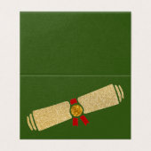 25枚のグリッター卒業カード (外部フラット)