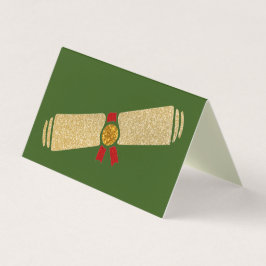 25枚のグリッター卒業カード