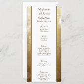 25枚のメニューカードクリスマスぼやけ銅 メニュー (正面/裏面)