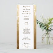 25枚のメニューカードクリスマスぼやけ銅 メニュー (スタンド正面)