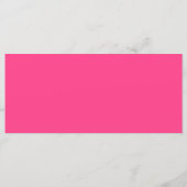 25枚のメニューカード黒のショッキングピンクのダマスク織のレースのプリント メニュー (裏面)