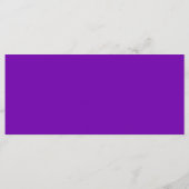 25枚のメニューカード黒の紫色のダマスク織のレースのプリント メニュー (裏面)