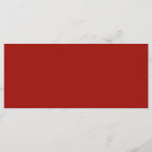 25枚のメニューカード黒の赤いダマスク織のレースのプリント メニュー (裏面)