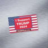 25枚の磁気カードのTRUMP 2024パックをサポート マグネット名刺 (インサイチュ)