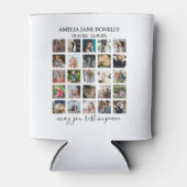 25枚モダンのコラージュ |メモリアルクーラーボックス 缶クーラー (正面)