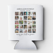 25枚モダンのコラージュ |メモリアルクーラーボックス 缶クーラー (裏面)