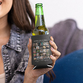 25枚モダンのコラージュ |メモリアル 缶クーラー