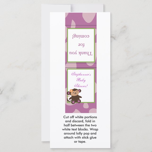 25棒つきキャンデートッパージャカナパープルアニマル (正面)