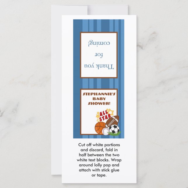 25棒つきキャンデートッパー全星青 (正面)