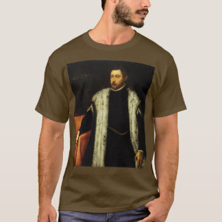 25歳の若者とTiの毛皮のコート Tシャツ