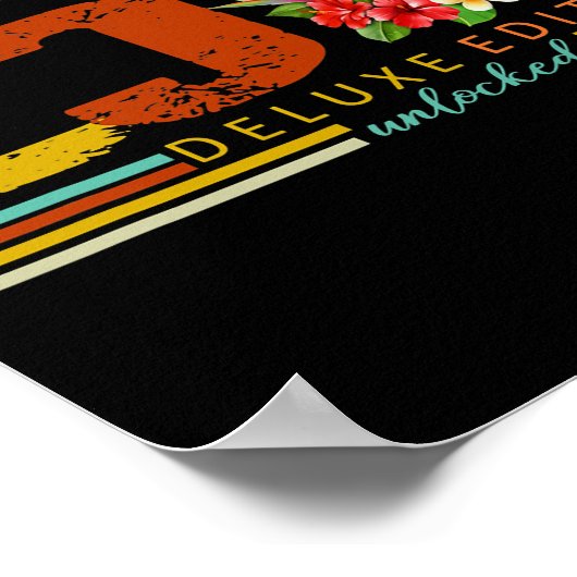 25歳の誕生日ゲームのレベルのロック解除 ポスター (角)