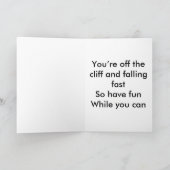 25歳の誕生日 カード (内部)