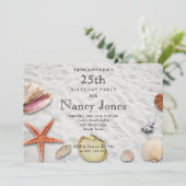 25歳の誕生日 招待状 (スタンド正面)