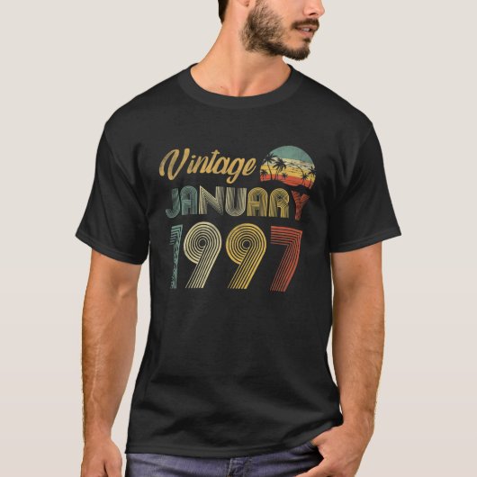 25歳ギフトヴィンテージ1997限定版25T Tシャツ (正面)