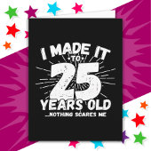 25歳皮肉ミームおもしろい25誕生日 カード