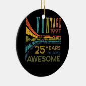 25歳誕生日ヴィンテージ1997 25誕生日 セラミックオーナメント (右)