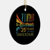 25歳誕生日ヴィンテージ1997 25誕生日 セラミックオーナメント (右)