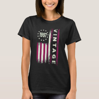 25歳 アメリカ国旗 1997年 ヴィンテージ 25歳の誕生日 Tシャツ