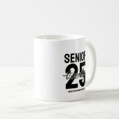 25歳+卒業お祝いギフト コーヒーマグカップ (正面右)