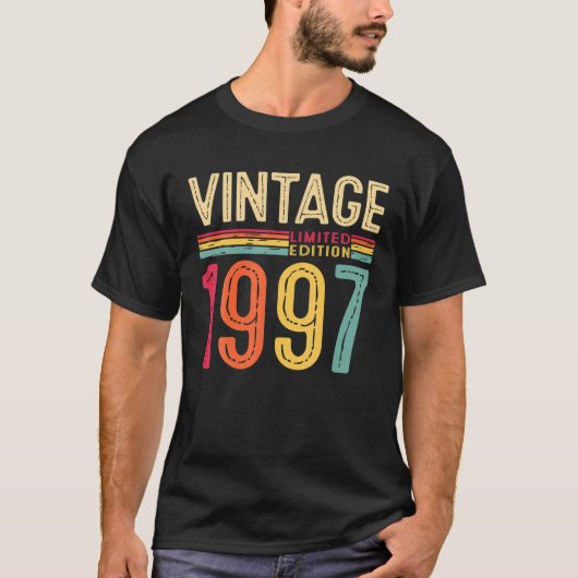 25歳Teeヴィンテージ1997限定版25th Tシャツ (正面)