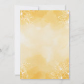 25番目の誕生日招待状 招待状 (裏面)